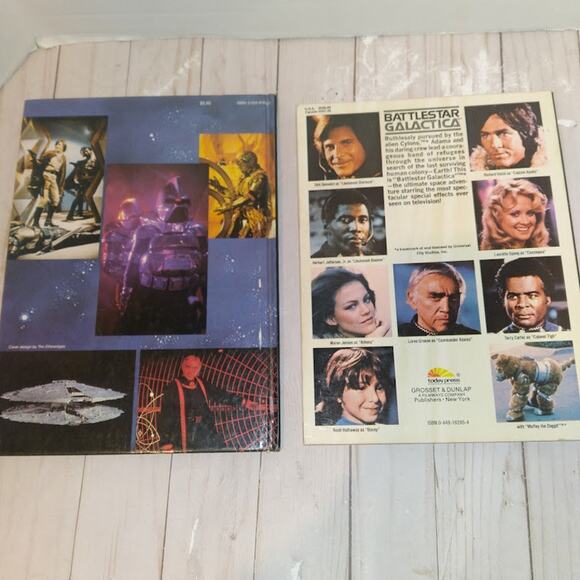 Battlestar Galactica Scrapbook Encyclopedia Galactica Vintage 1st ed 1st print - Picture 4 of 10